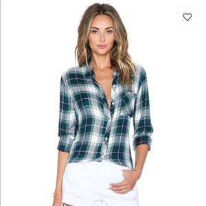 Rails ‘Hunter’ Button Down in Jasper & Navy